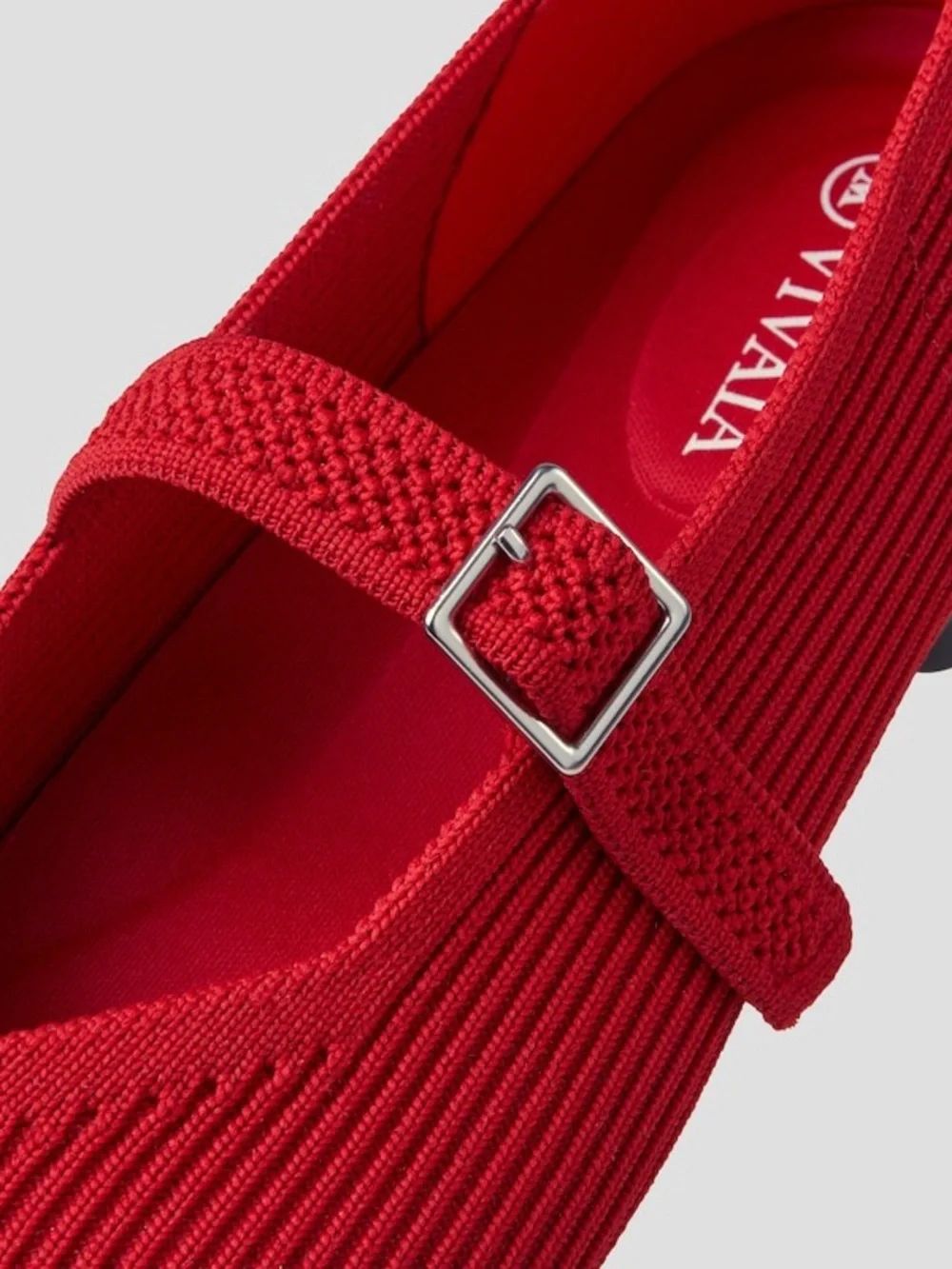 VIVAIA Squared-toe Mary Jane’s size 10 - Picture 3 of 10